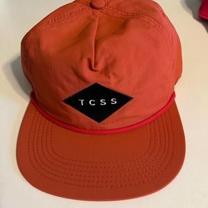 TCSS Bright Rust Flat Bill Snapback Standard Cap